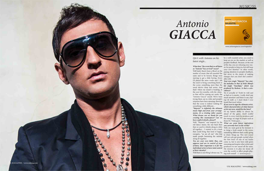 EDM Producer Antonio Giacca