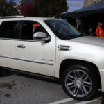 2012 Cadillac ESCALADE HYBRID, Cadillac Culinary Challenge Test Drive with Bon Apetit Magazine.