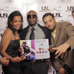 Aug M, Christina Fernander (@MI3AGENCY), USL Magazine's Editor-In-Chief - Patrick Kelly, Javar Young (MI3AGENCY) & Rap Artist Kalii Kal