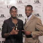 Int'l Producer Papa of PapaRoc and Friend @ USL Magazine's Issue Release Party