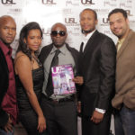 Jamaal Smith, Christina Fernander (@MI3AGENCY), USL Magazine's Editor-In-Chief - Patrick Kelly, Je' Wesley Day -owner of Organix Lounge & Javar Young (MI3AGENCY)