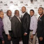 Je' Wesley Day (Middle) and his Alpha Brothers @ USL Magazine's Issue Release Party