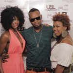 USL Magazine's Top Models Kenya Thomas, Pop Artist Jah The Element and Friend @ USL Magazine's Issue Release Party