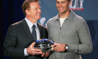 tom brady, roger goddell, superbowl 51, mvp trophy, houston, ultimate spotlight, ultimate spotlight magazine, usl magazine, uslmagazine.com, uslmag.com, usl mag, uslmag, atlanta entertainment magazine, baltimore entertainment magazine, d.c. entertainment magazine