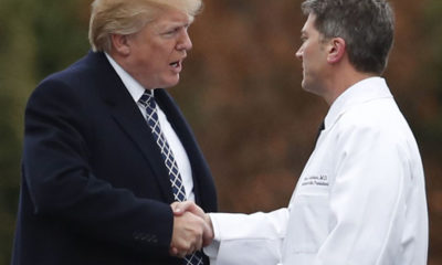 donald trump, Dr. Ronny Jackson, rear admiral