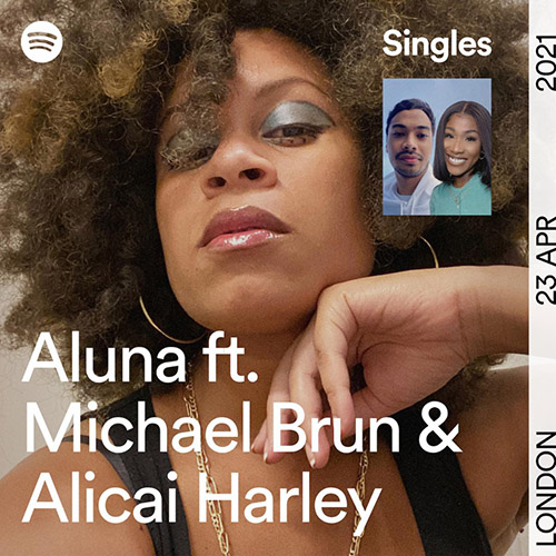 Aluna, Trouble, New Single, Michael Brun, Alicai Harley, Spotify, spotify exclusive, spotify singles,  new music, uslmag.com, uslmag logo, usl magazine, best indie, music, music magazine, atlanta music magazine, entertainment, news, news, music, usl magazine, ultimate spotlight magazine, uslmag, uslmag.com, 1pkc media, impk studios, patrick a kelly, atlanta music scene, atlanta music magazines, Atlanta entertainment magazines