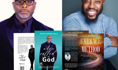 When Called By God, The Embrace Method, INSPIRE By USL Magazine, Patrick Andrew Kelly, Vladimir Louissaint, When Called By God Premier Issue, Adspira One, Inspirational Magazine, Spiritual Magazine, Self help book, book release, inspirational, motivational, The Chosen Ones, Chosen One, God's Chosen People, Faith, Favor, Redemption, Deliverance, Called By God, The Rapture, End Time, Revelations, Photographer Francis Anassi, Spines, Target Books, Google Books