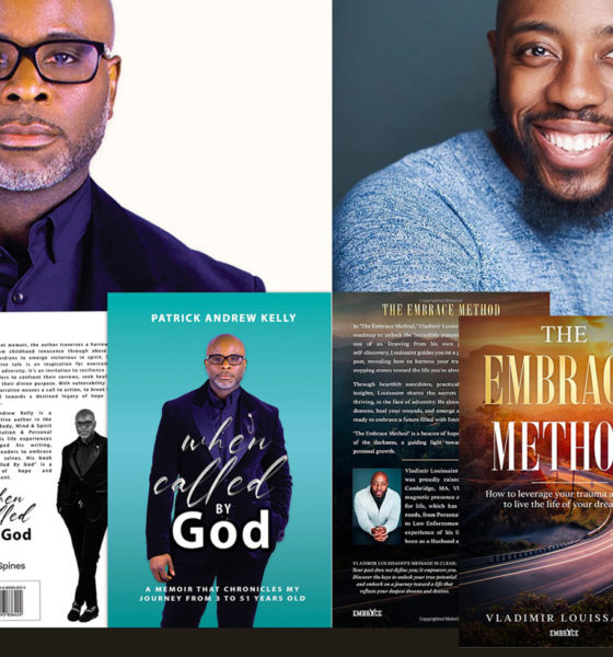 When Called By God, The Embrace Method, INSPIRE By USL Magazine, Patrick Andrew Kelly, Vladimir Louissaint, When Called By God Premier Issue, Adspira One, Inspirational Magazine, Spiritual Magazine, Self help book, book release, inspirational, motivational, The Chosen Ones, Chosen One, God's Chosen People, Faith, Favor, Redemption, Deliverance, Called By God, The Rapture, End Time, Revelations, Photographer Francis Anassi, Spines, Target Books, Google Books